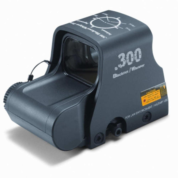 Hws 300 Blackout Sight - Black, 300 Blackout 2 Red Dot Ballistic Drop Reticle