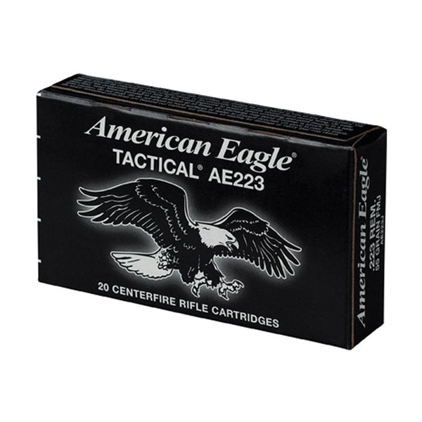 American Eagle® Ammunition - .223 Remington (5.56x45mm) - Full Metal Jacket Boat-tail - 55 Grain