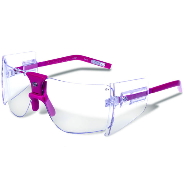 85's Sunglasses - Fuscia-clear