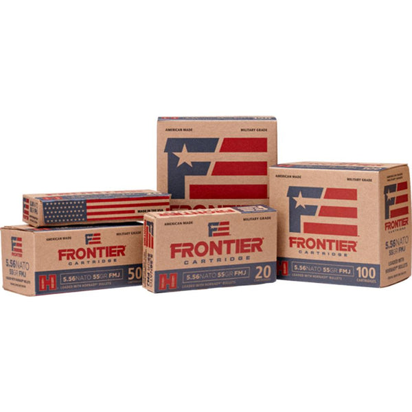 Frontier Ammunition - 5.56 Nato, Hp Match, 55 Gr, 3240 Fps, 20-bx
