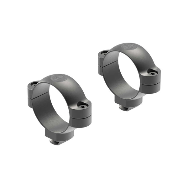 Dual Dovetail Rings - Matte Black, High, 35mm