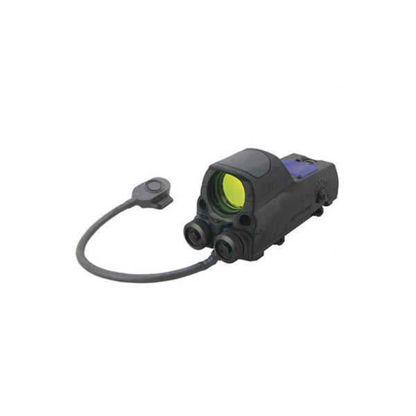 Multi-purpose Reflex Sight With Two Laser Pointers - 2.2 Moa Green Bullseye Reticle, Ir Laser