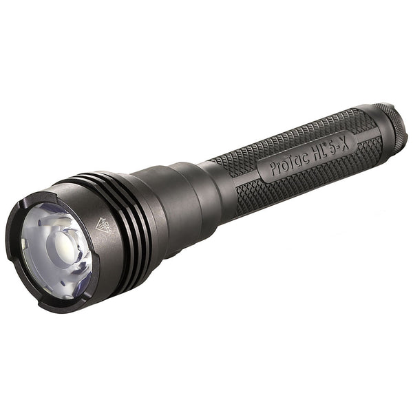Protac Hl® 5-x Flashlight - Four Cr123a Lithium Batteries And Wrist Lanyard - Clam