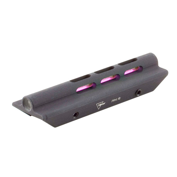 Trijidot Fiber Optic Shotgun Sight - Black, Red Fiber Optic, .325-.395 Wide Ribs