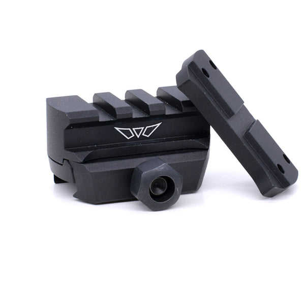Red Dot Riser Picatinny Rail - Black