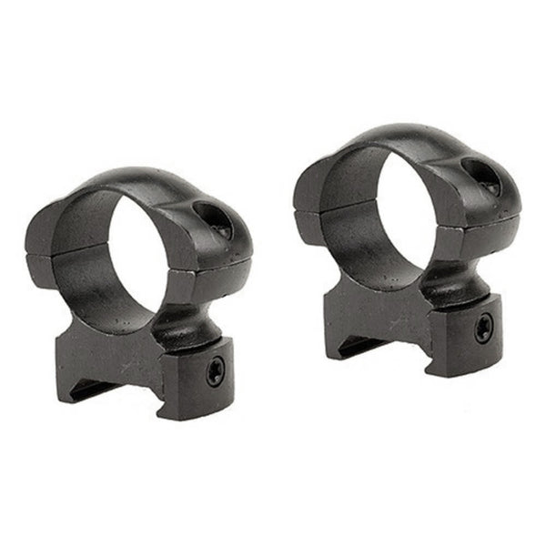 Grand Slam Steel Top Mount Rings - Matte, High, 1"