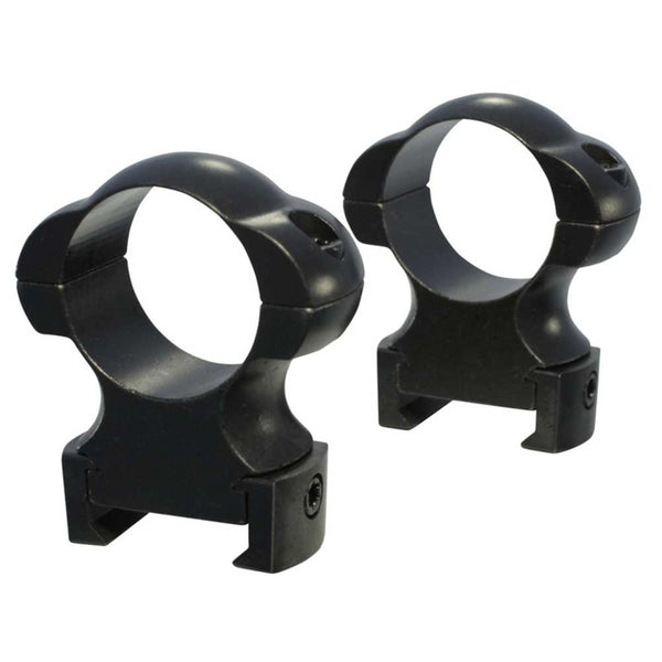 Top Mount Windage Adjustable Rings - Matte, X-high, 1"