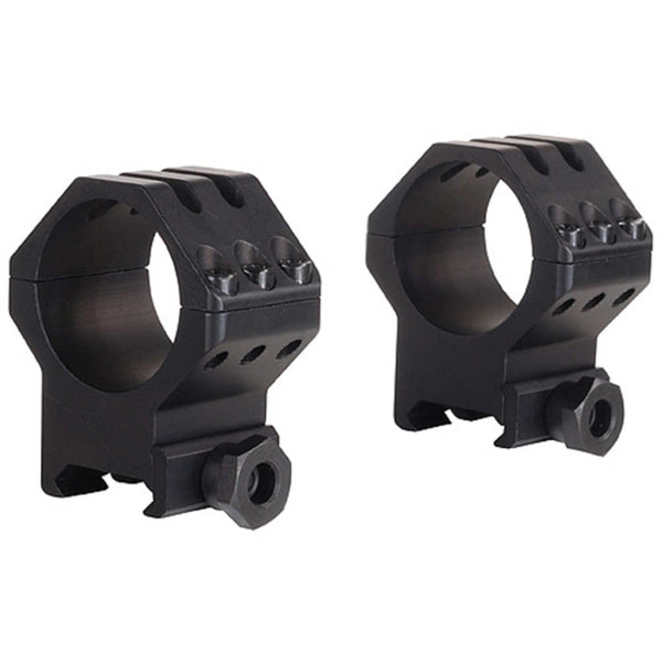 Tactical 6-hole Picatinny Ring - Matte, High, 30mm